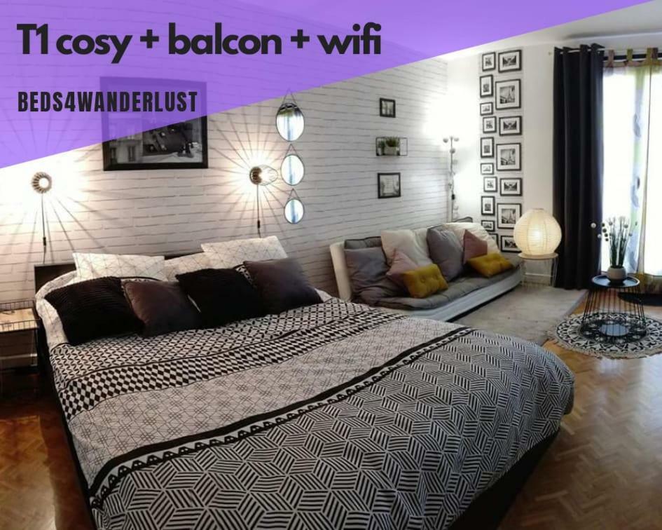 Apartament Le Parisien T1Antony-Berny By Beds4Wanderlust - 35M2 Avec Balcon - Aeroport Orly 5Miles - Train Station Rer B Orlyval 1Mile Zewnętrze zdjęcie